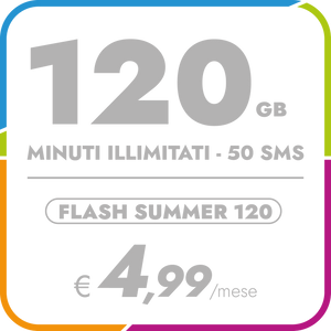 SIM FLASH SUMMER 120 X2