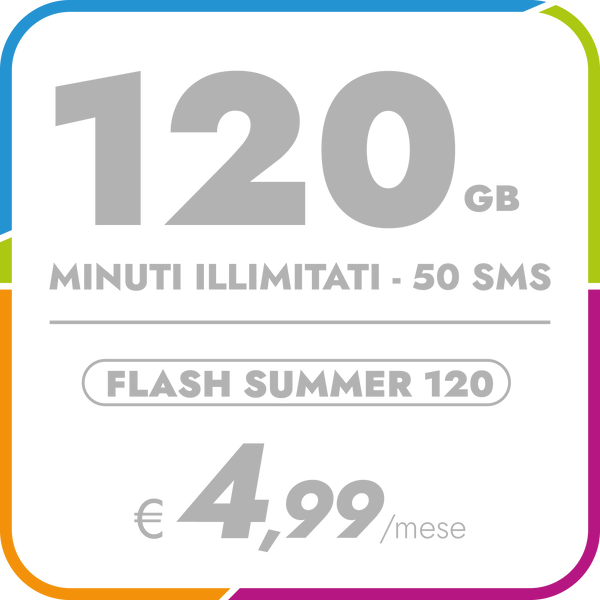 SIM FLASH SUMMER 120 X2