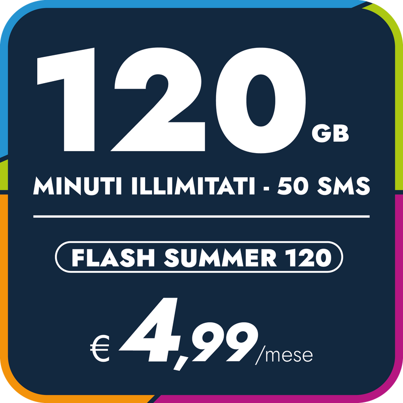 SIM FLASH SUMMER 120 X2