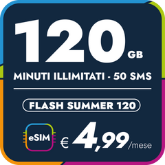 eSIM FLASH SUMMER 120 X2