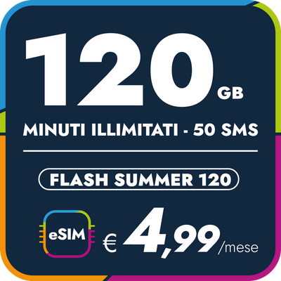 eSIM FLASH SUMMER 120 X2